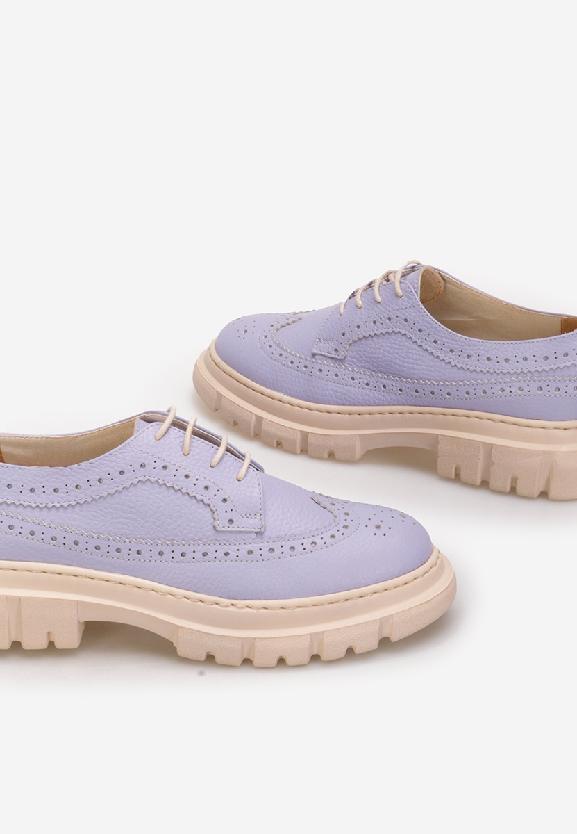 Дамски обувки brogue Henise V4 лилав