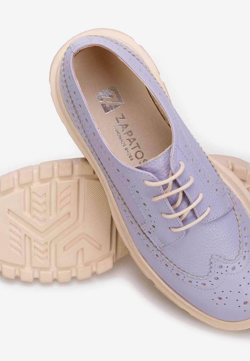 Дамски обувки brogue Henise V4 лилав
