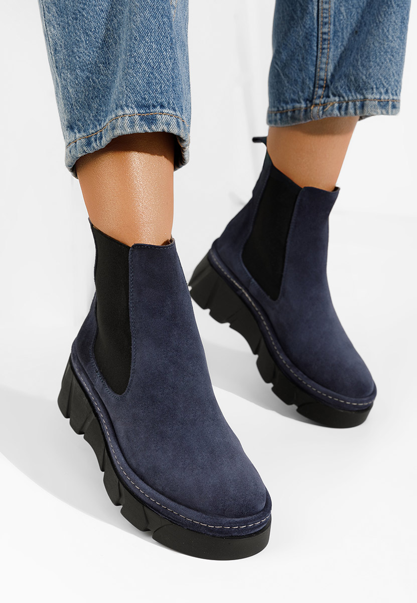 Дамски боти Avelyn V2 военно син