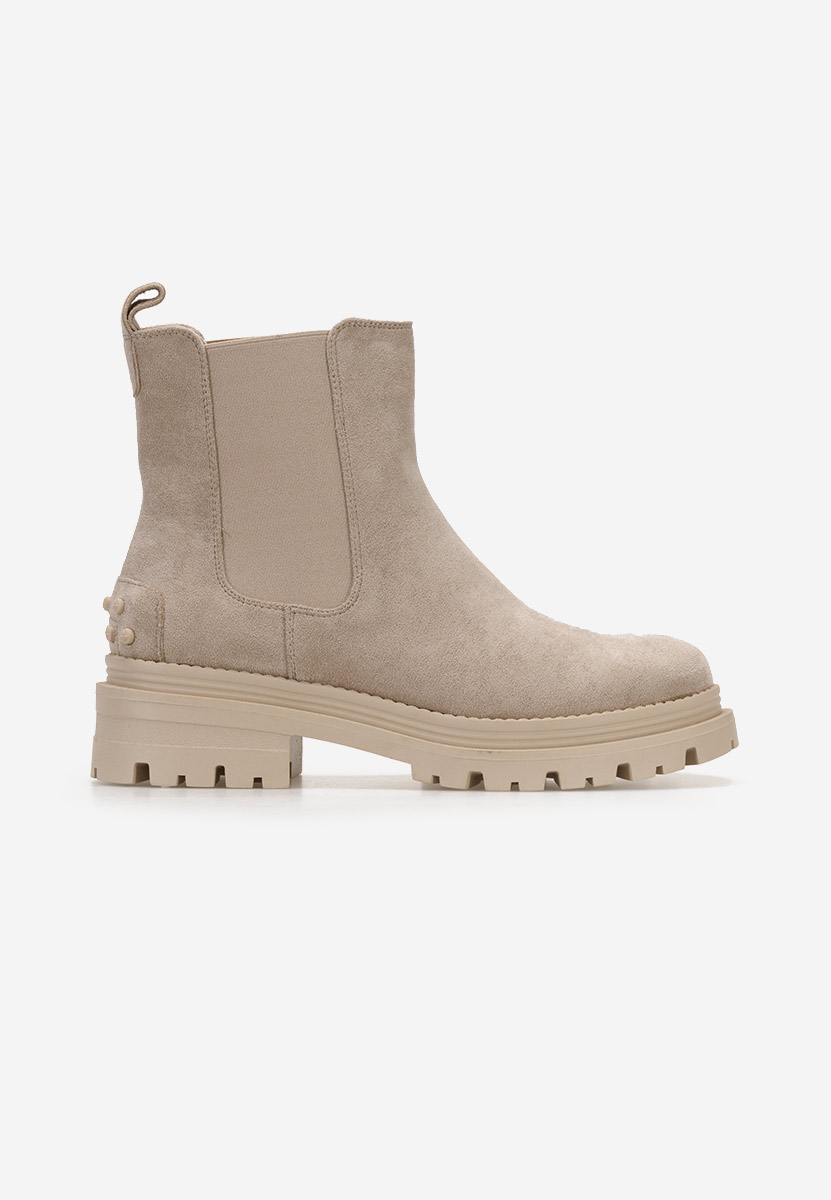 Дамски боти Sallia бежов