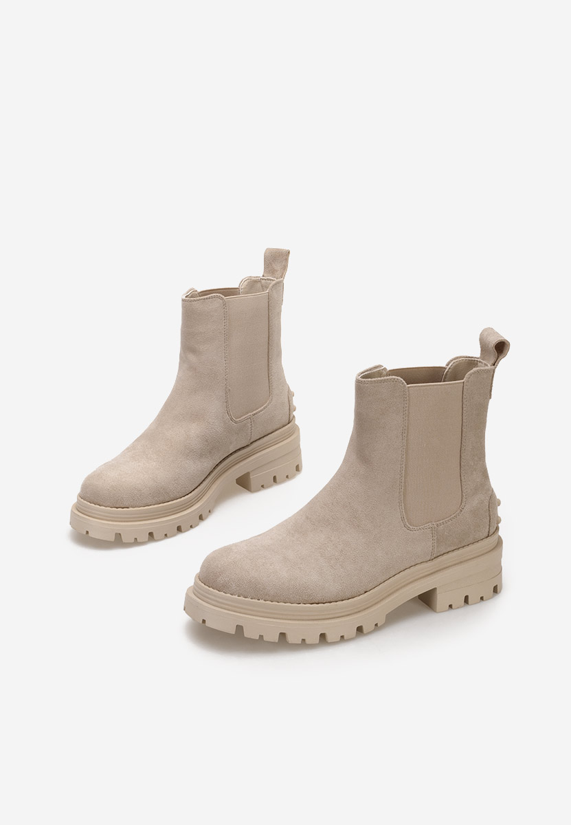 Дамски боти Sallia бежов