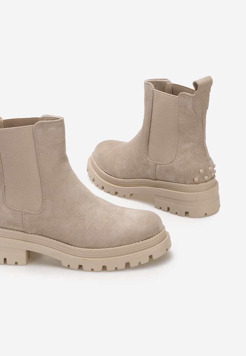 Дамски боти Sallia бежов