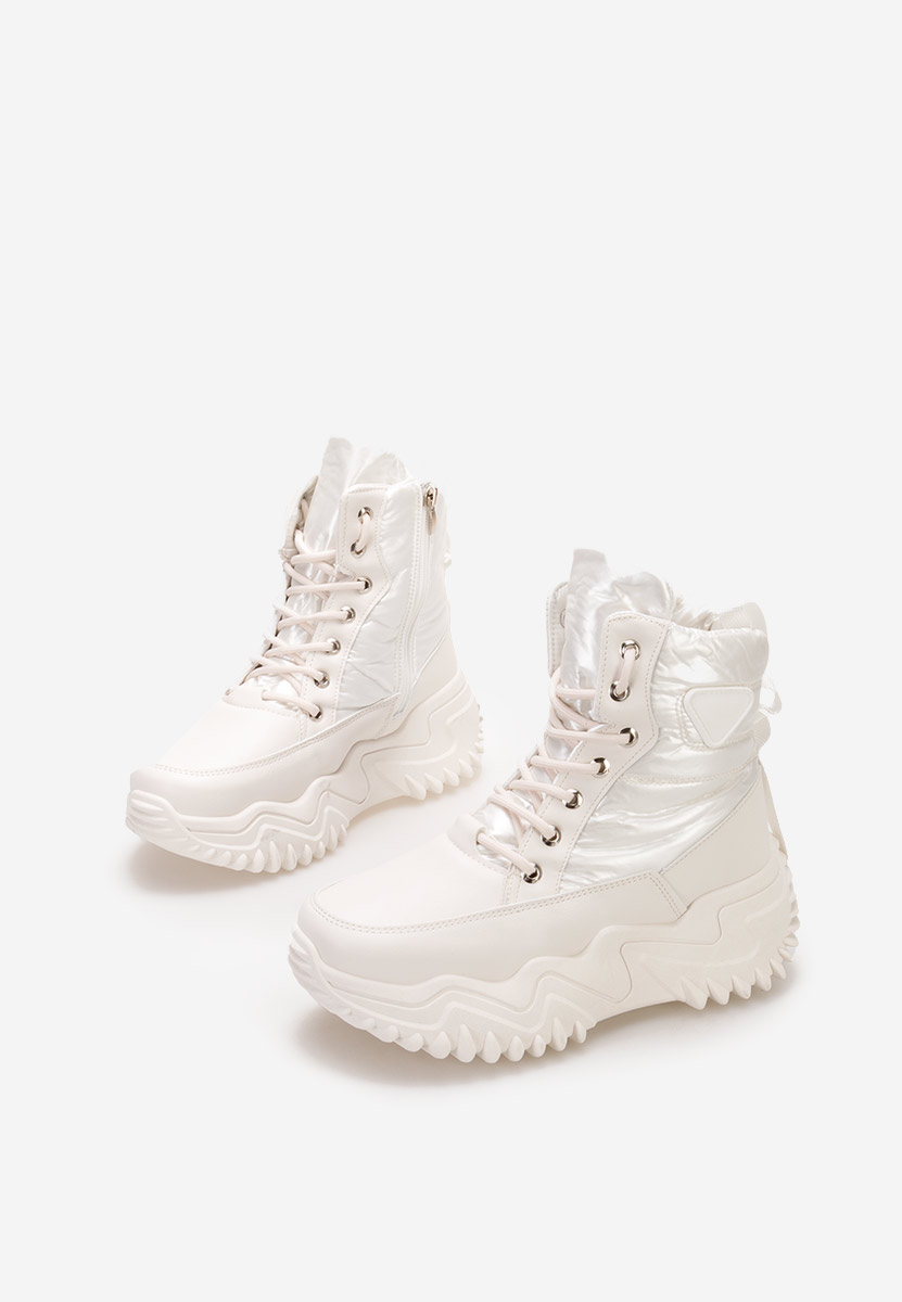 Дамски Зимни маратонки Nalonia бежов