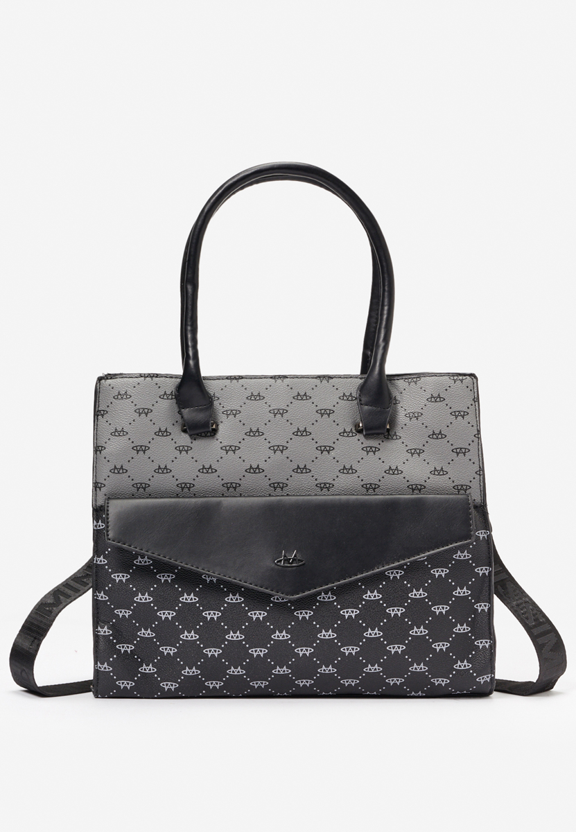 Дамски офис чанта Leusire O черна