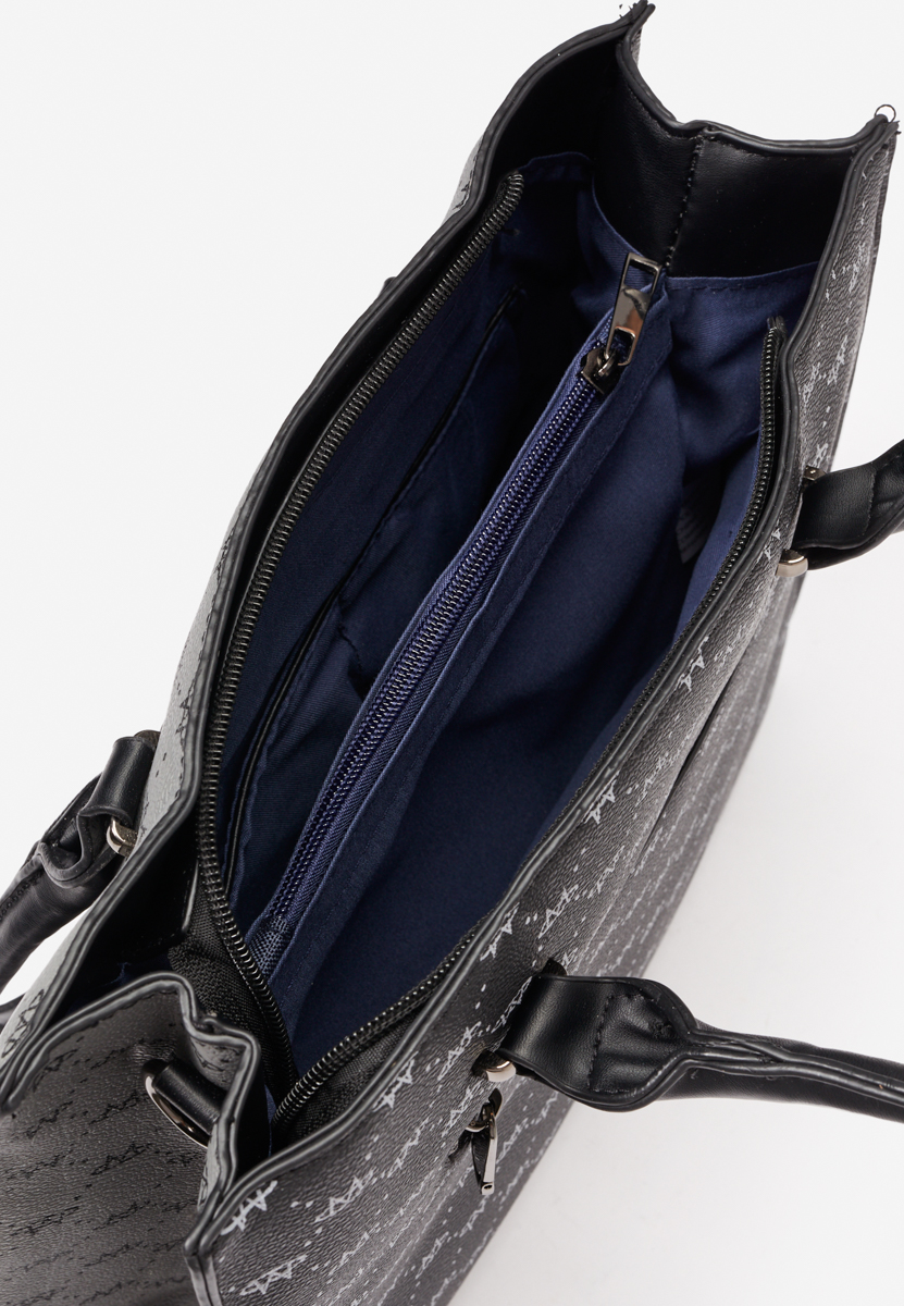 Дамски офис чанта Leusire O черна