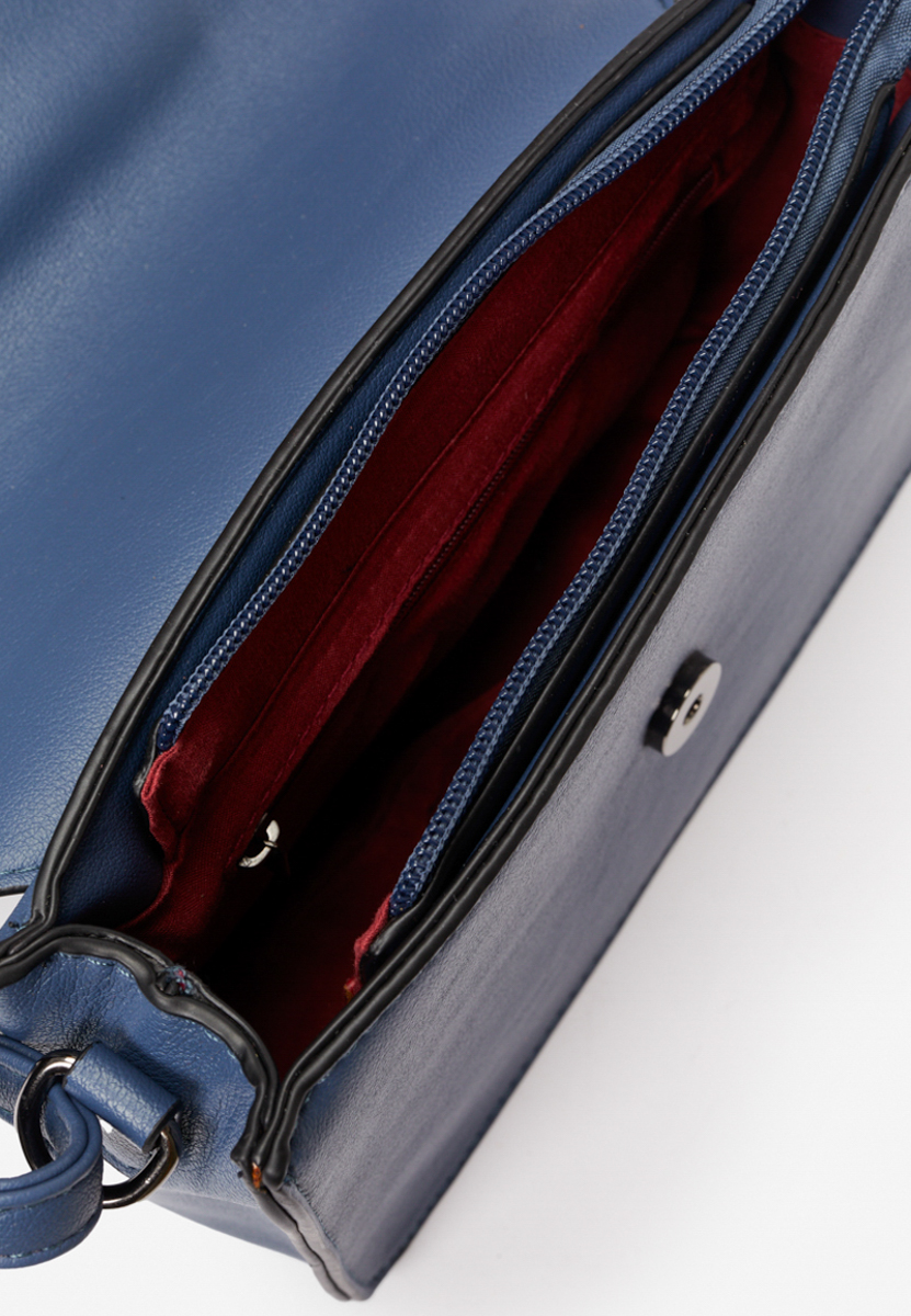 чанта за рамо Easeful синя