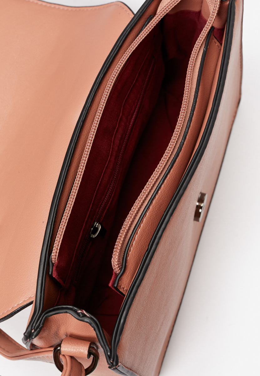 чанта за рамо Easeful розова