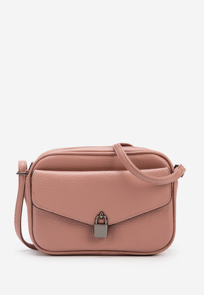 чанта за рамо Mylia розова