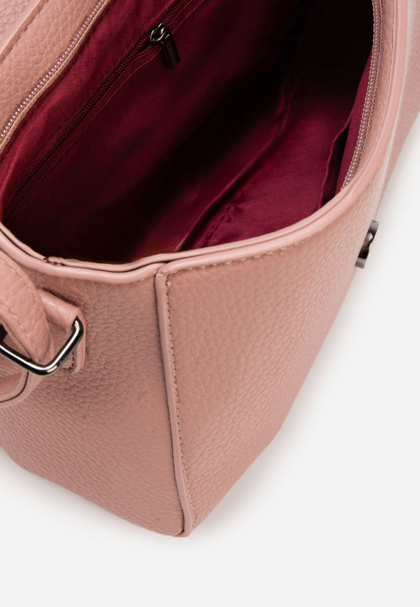 Чанта за през рамо Jania розова