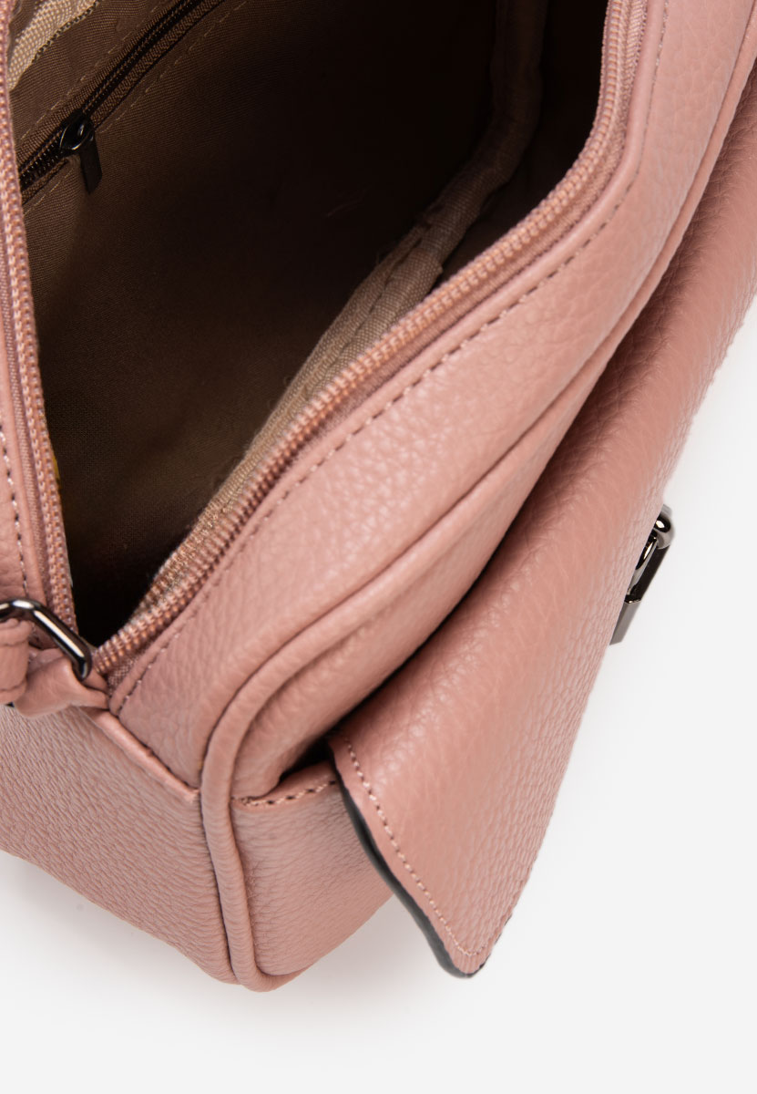 чанта за рамо Mylia розова