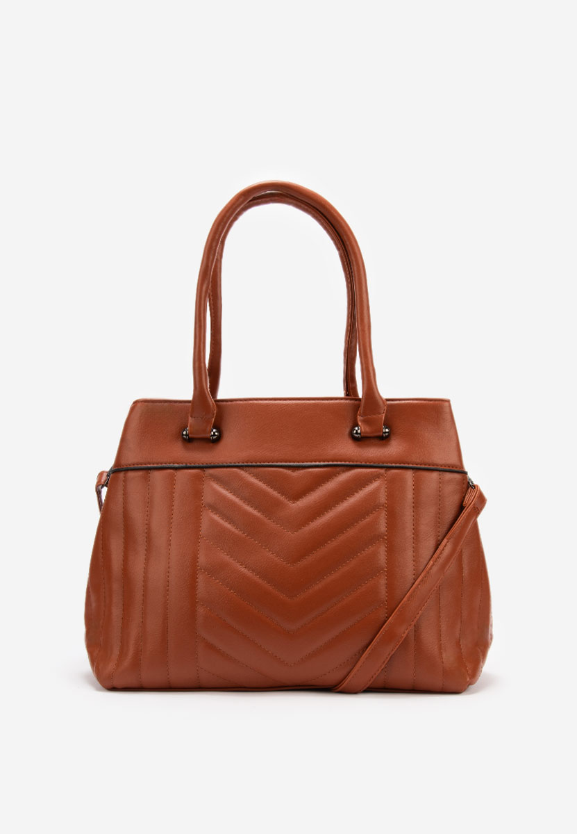 Дамски офис чанта Klarna камел