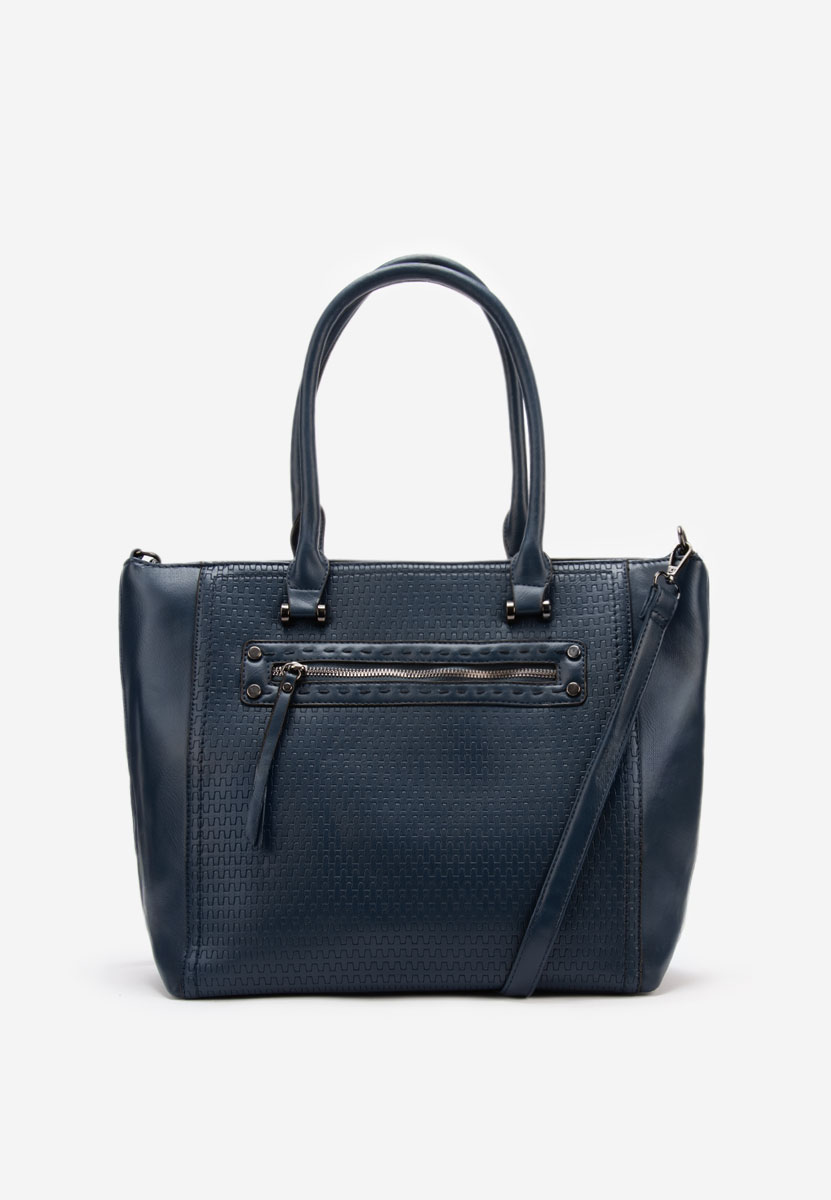 Дамски офис чанта Velesia военно синя