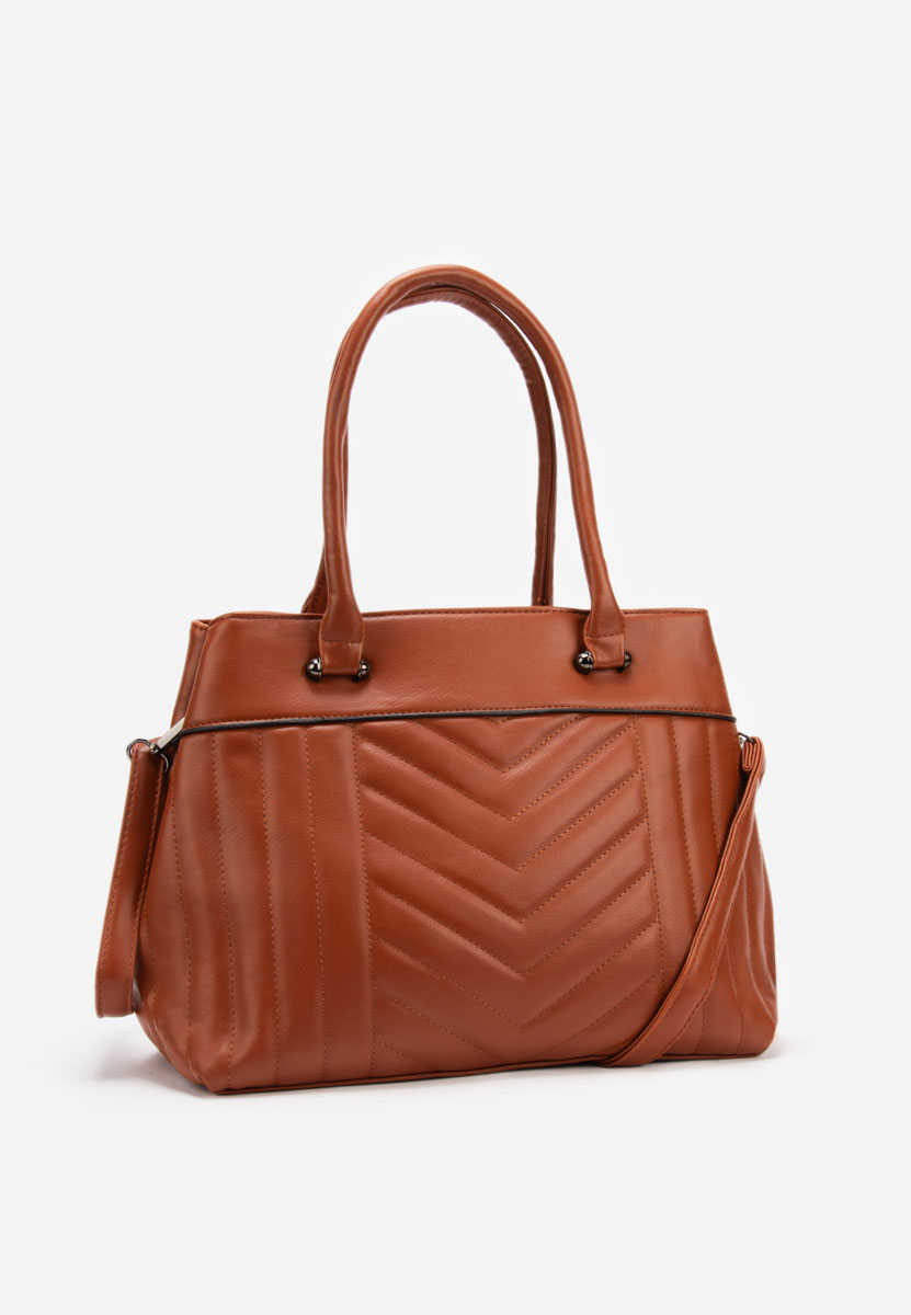 Дамски офис чанта Klarna камел