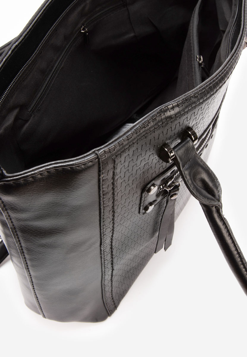 Дамски офис чанта Velesia черна