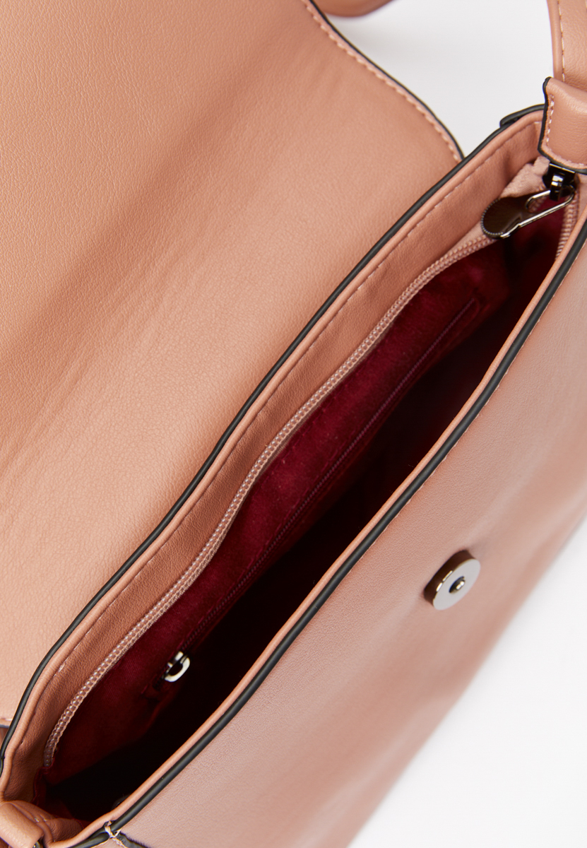 чанта за рамо Blissful розова