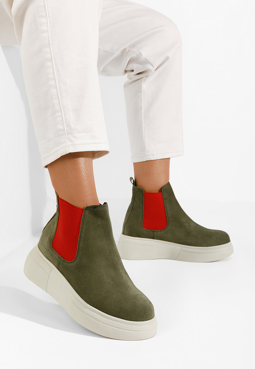 Дамски боти Kisalia V2 каки