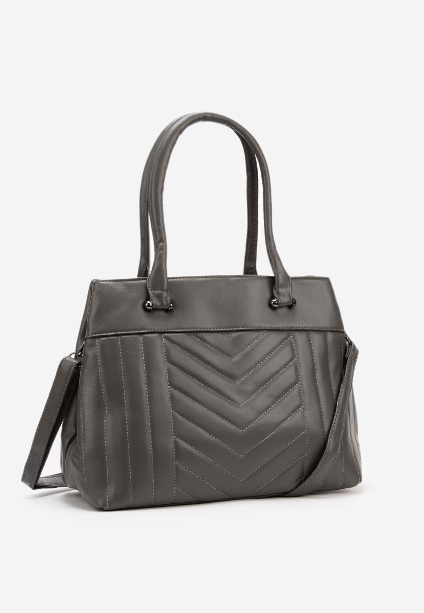 Дамски офис чанта Klarna сива