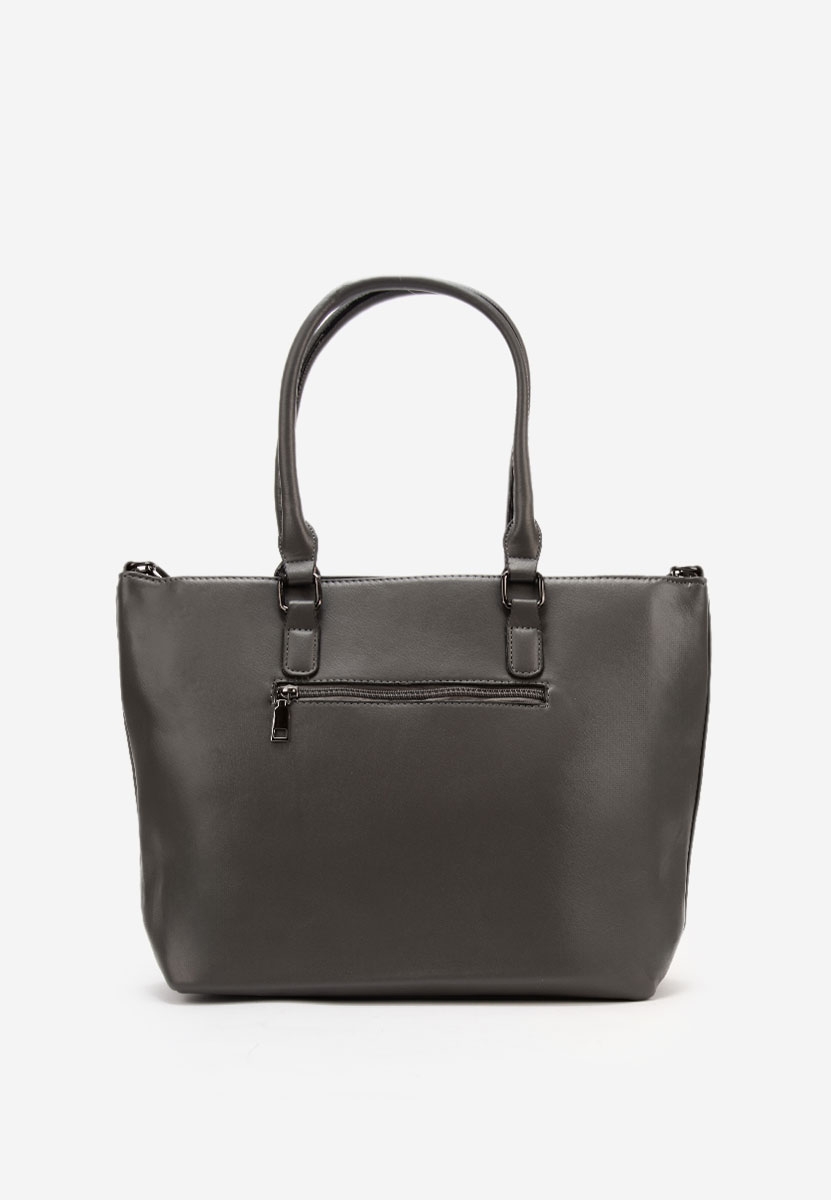 Дамски офис чанта Velesia сива