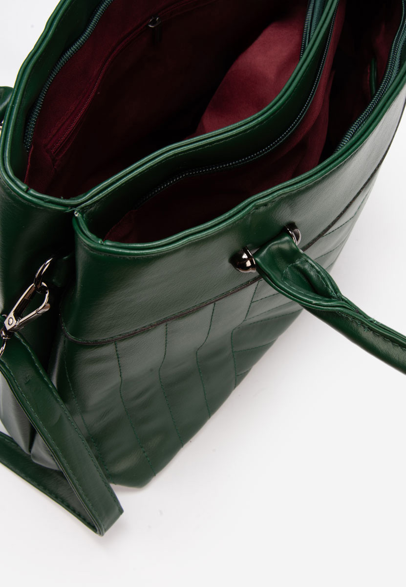 Дамски офис чанта Klarna зелена