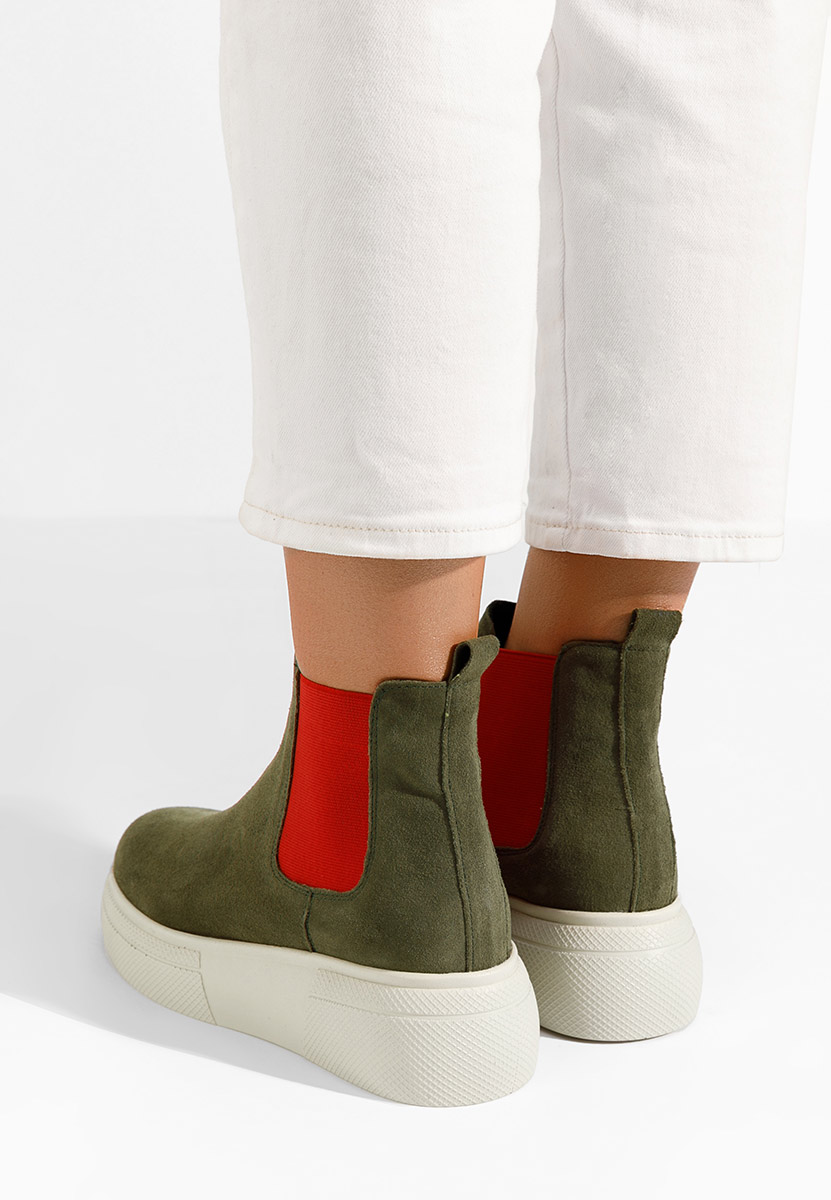 Дамски боти Kisalia V2 каки