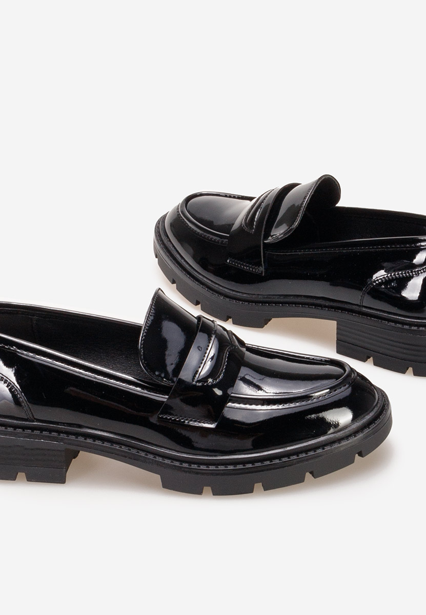 Дамски мокасини Oprah черни