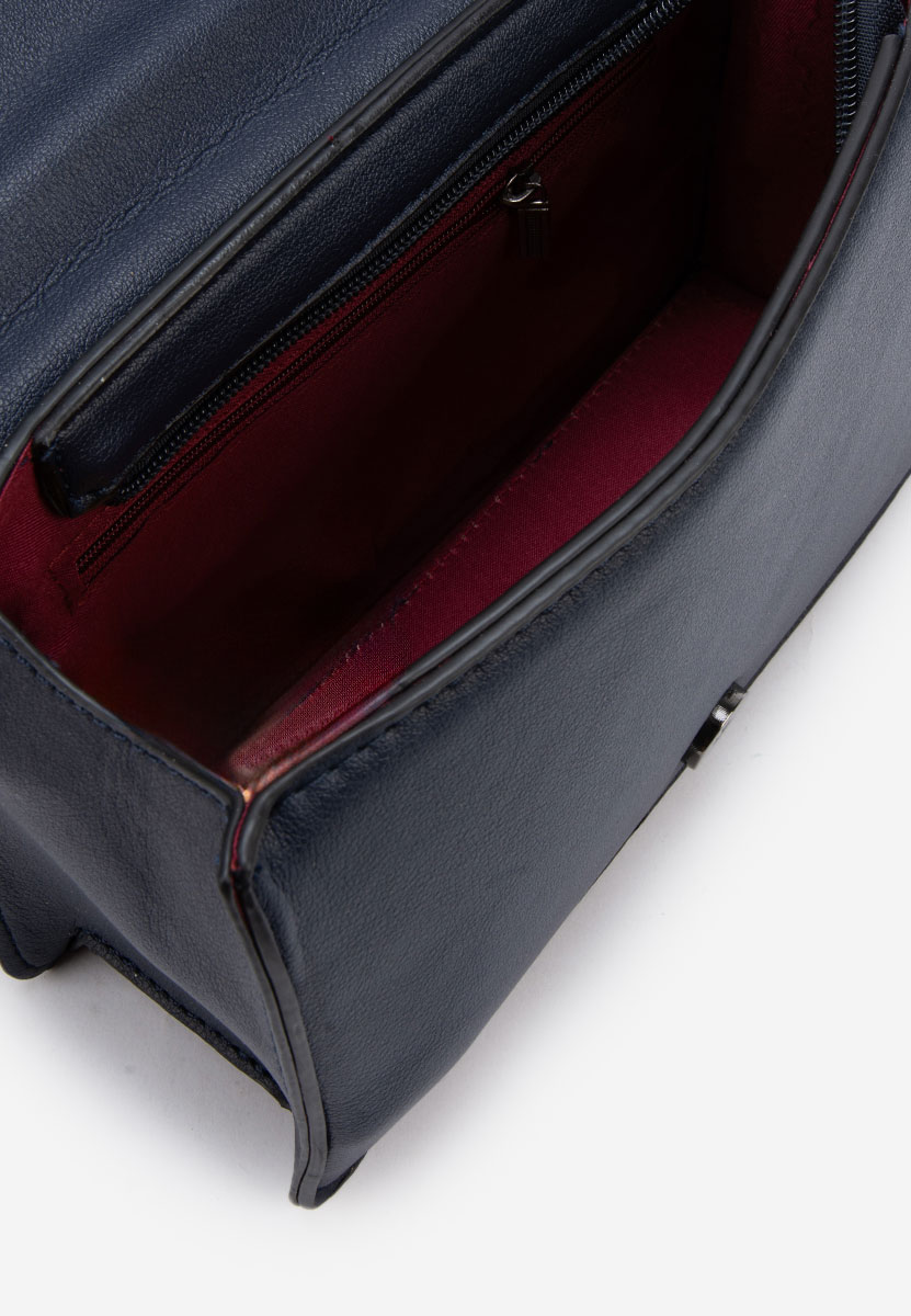 чанта за рамо Ethelda военно синя