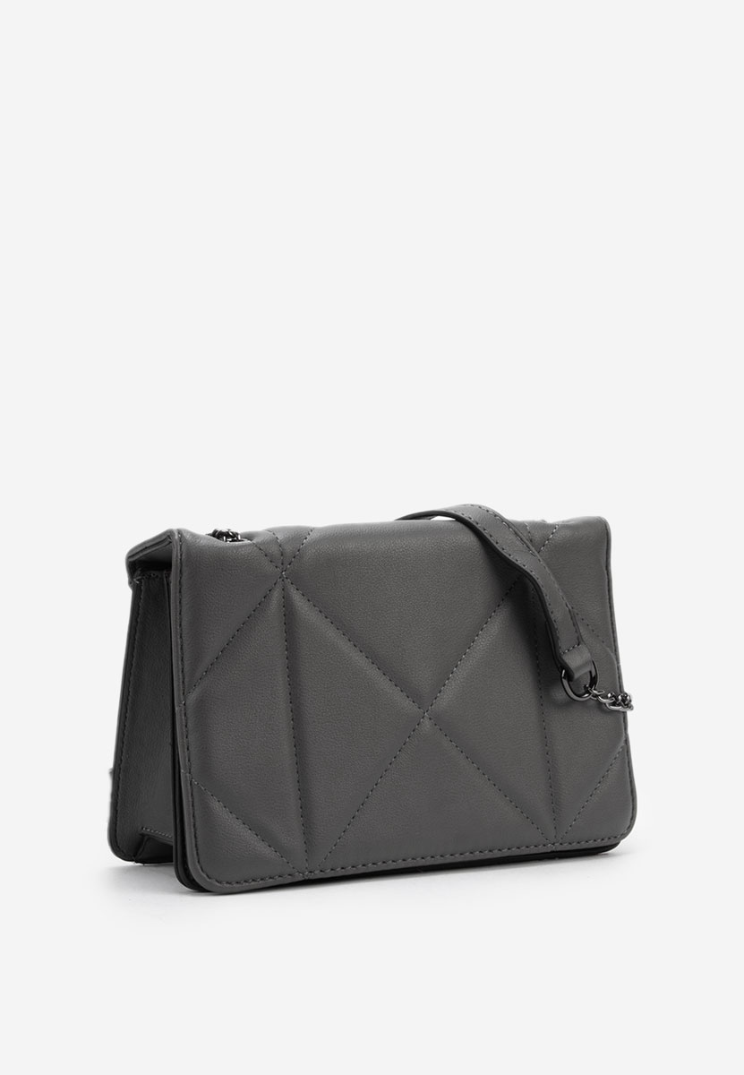 чанта за рамо Ethelda сива