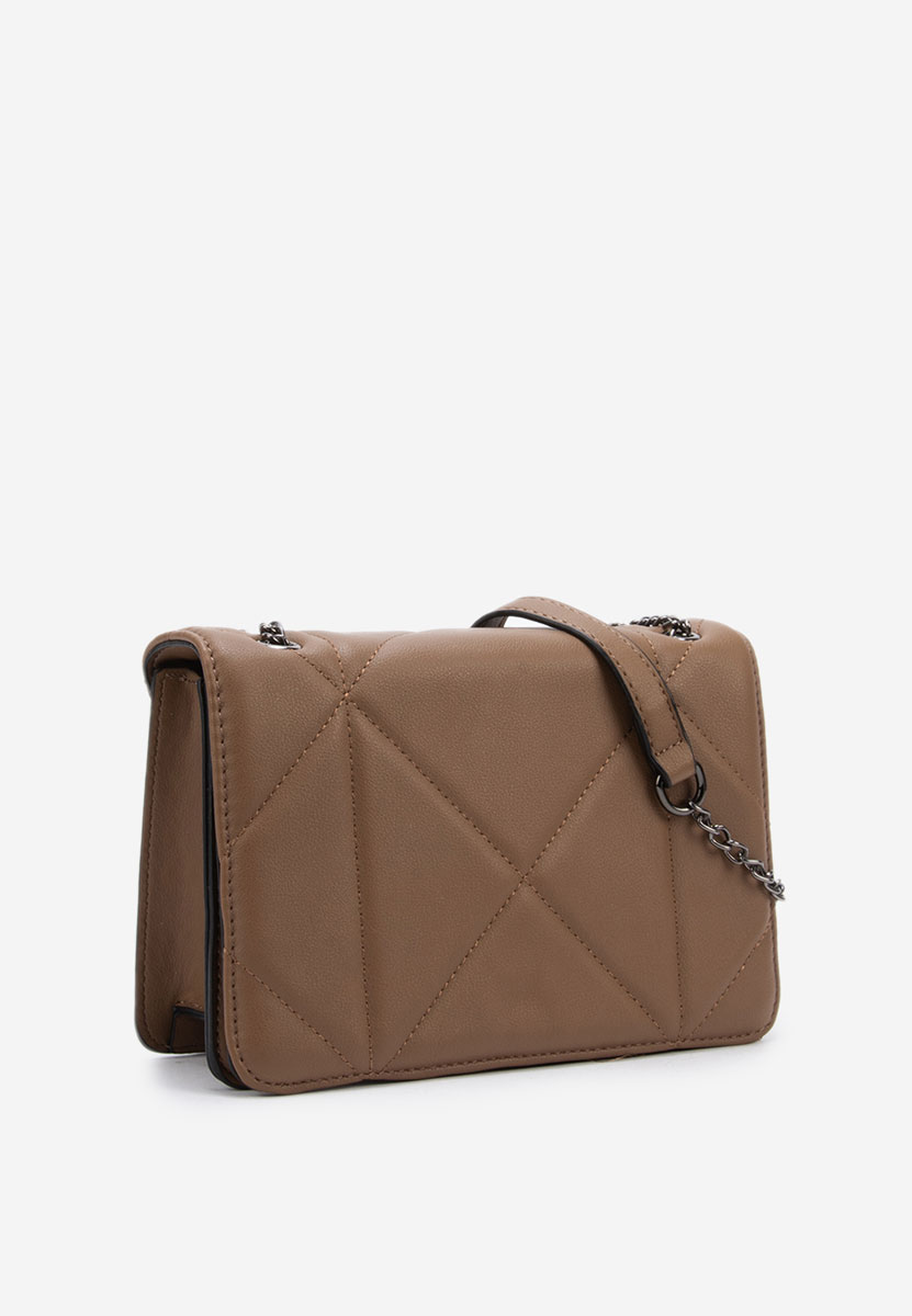 чанта за рамо Ethelda каки