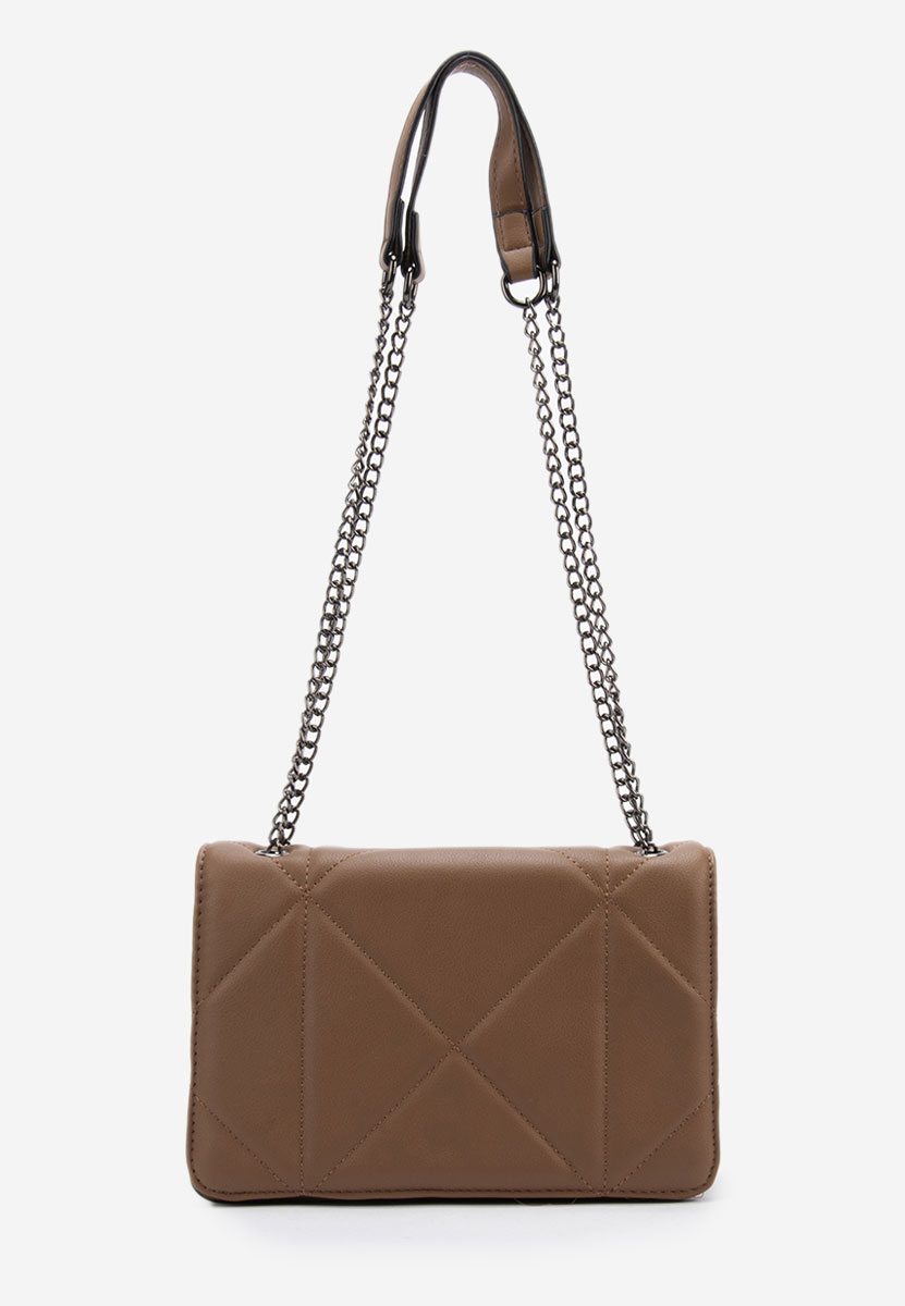 чанта за рамо Ethelda каки