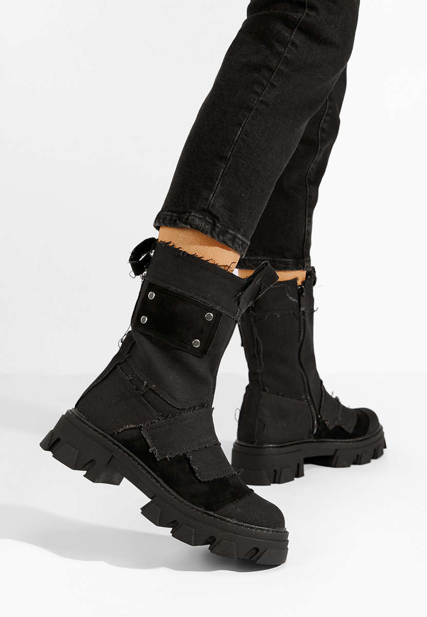 Дамски боти Midvala черен