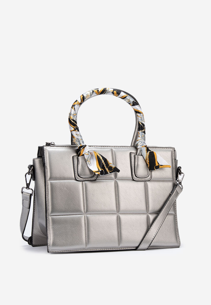 Ръчна чанта Selenite сребриста