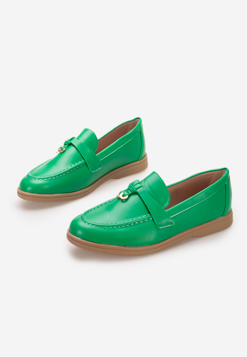 Дамски мокасини Ravishine зелен