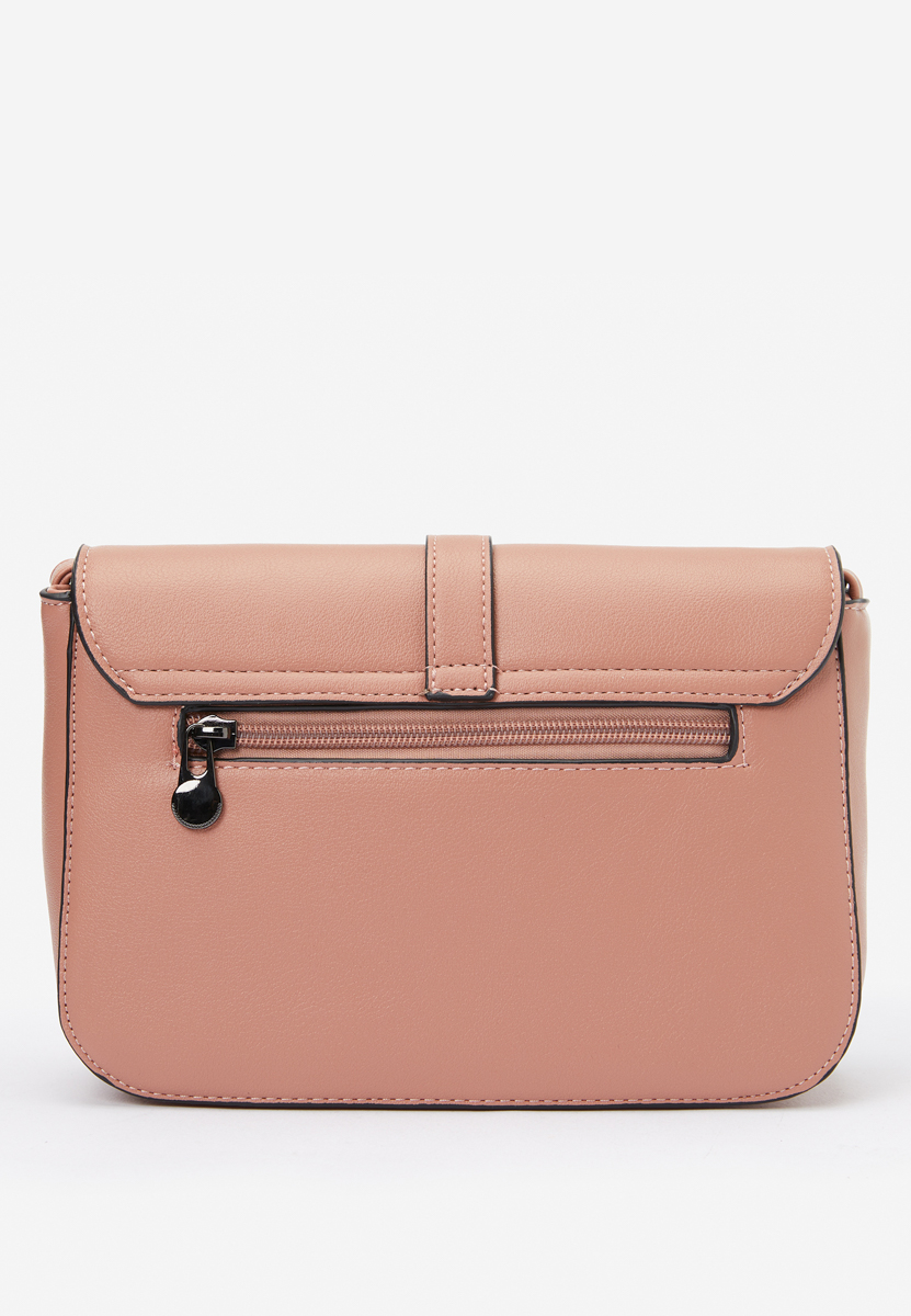 Чанта за през рамо Ilirea розова