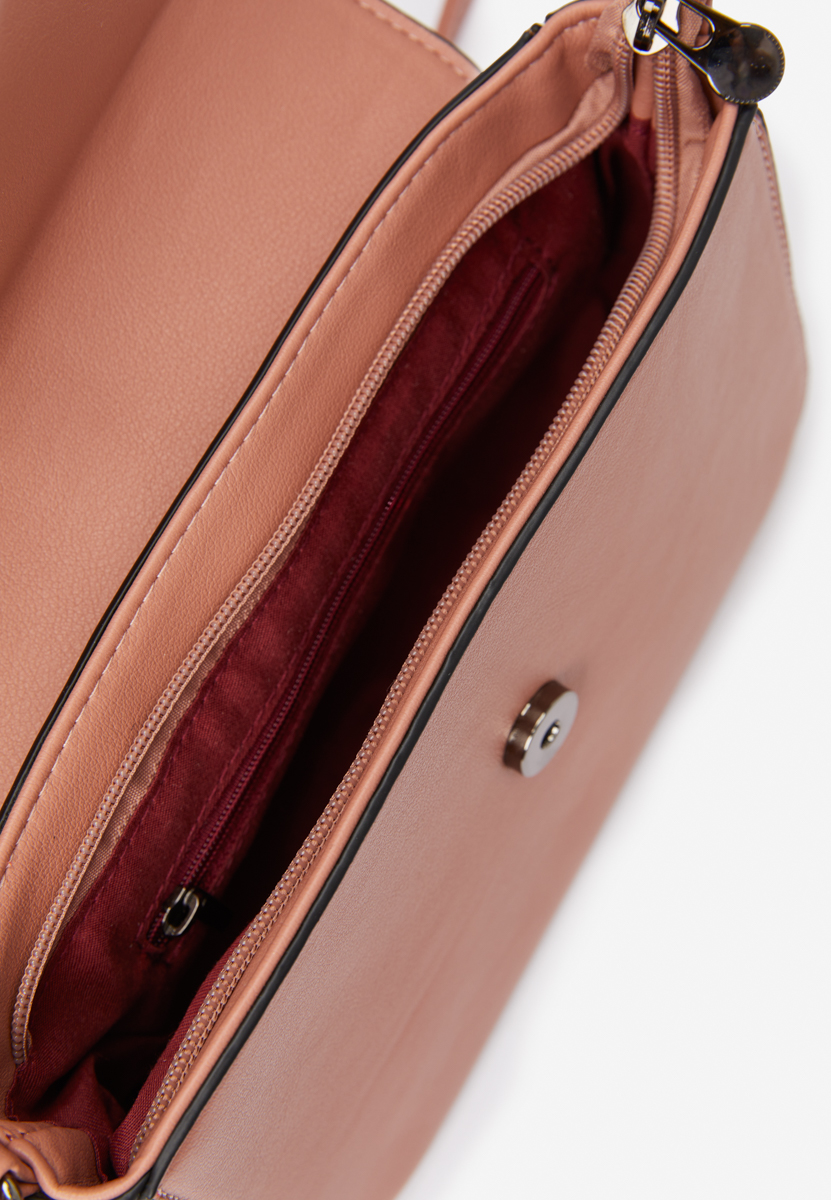 Чанта за през рамо Ilirea розова