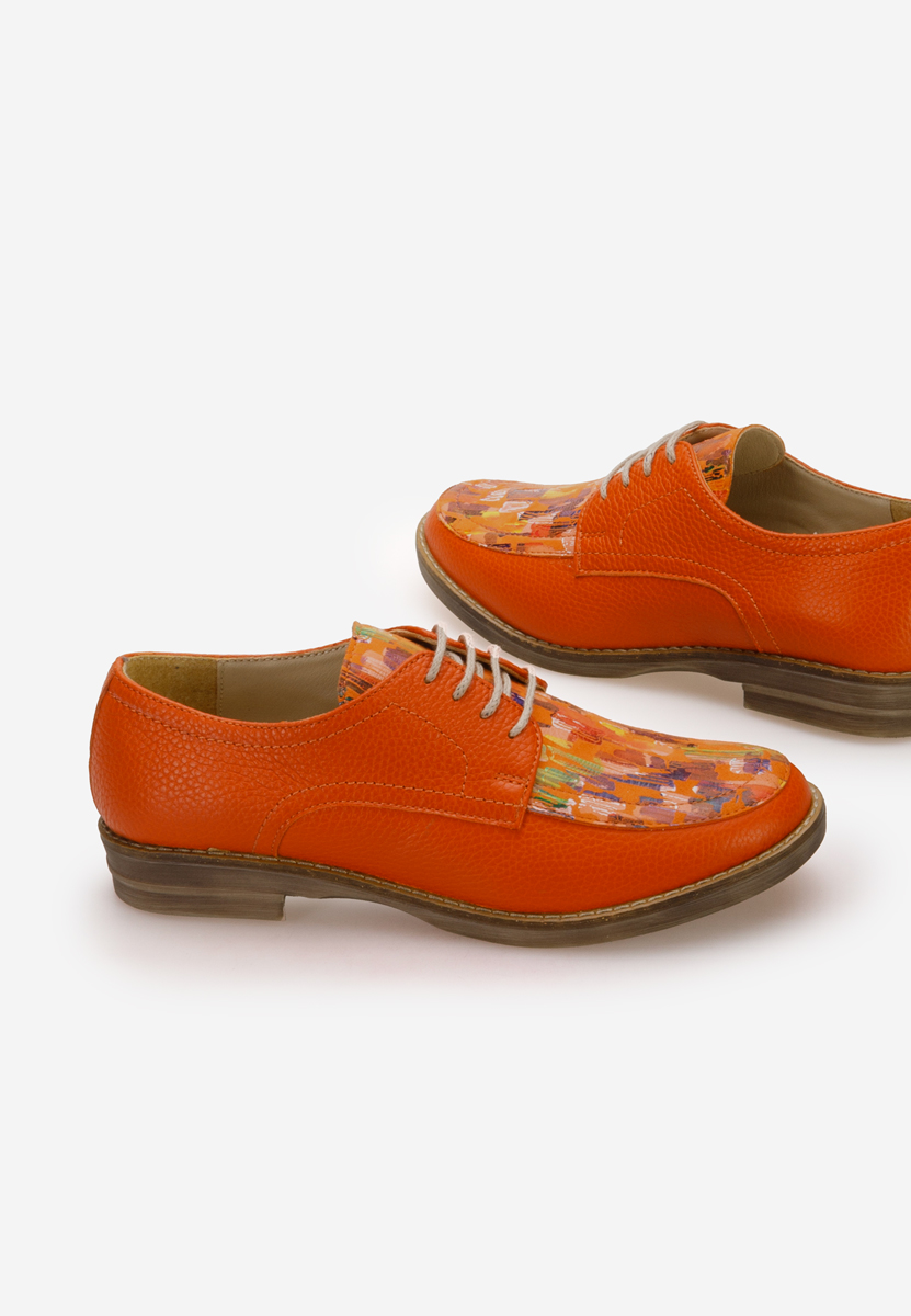 Дамски обувки derby Radiant портокал