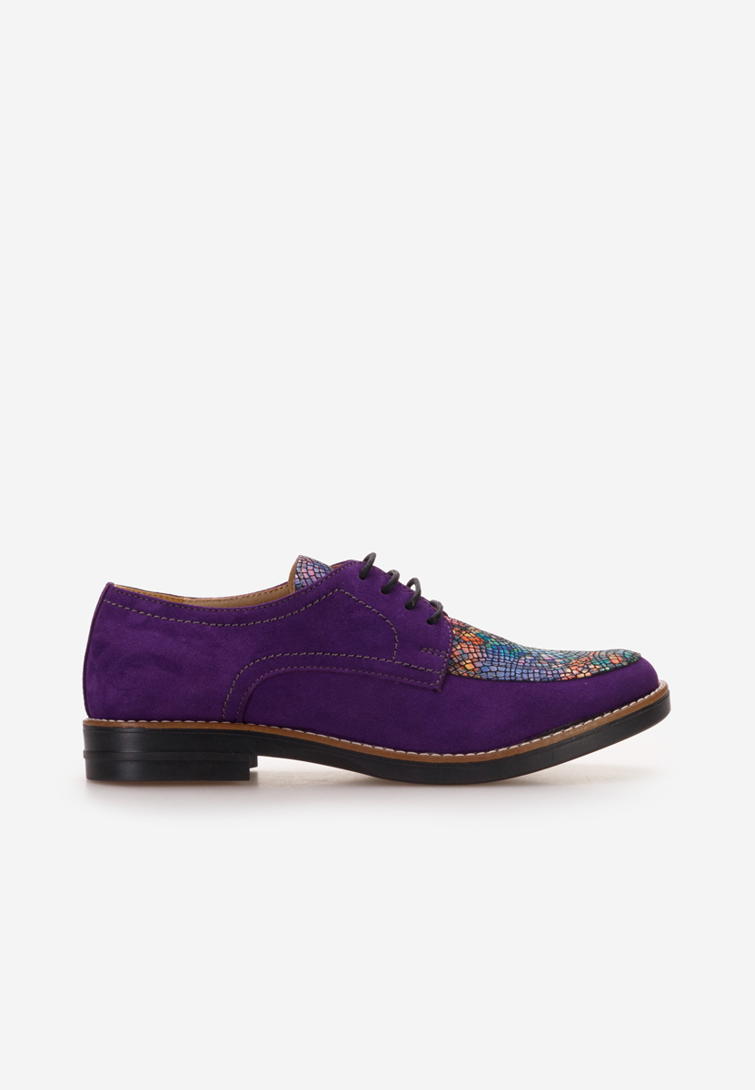 Дамски обувки derby Radiant лилав