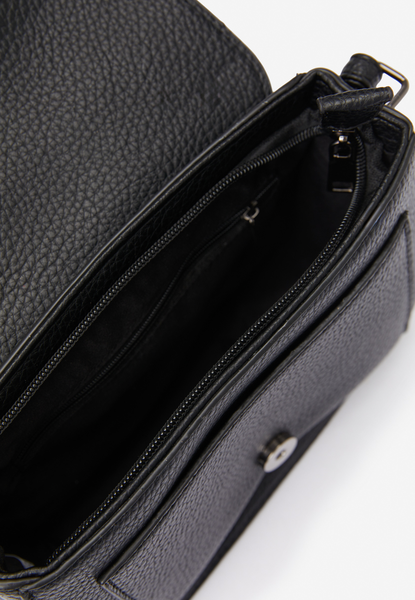 чанта за рамо Walisa черна