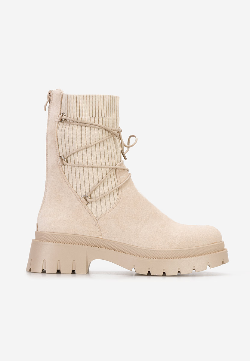 Дамски боти Arlene бежов