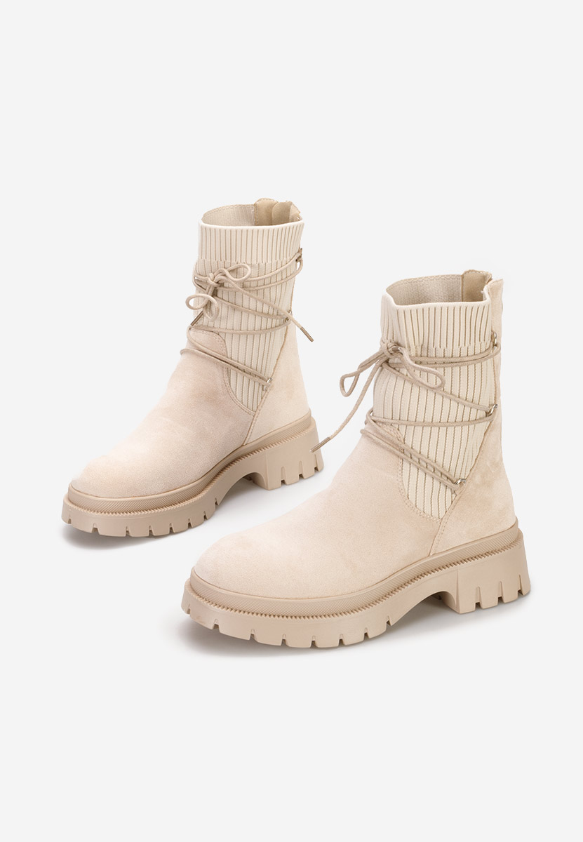 Дамски боти Arlene бежов