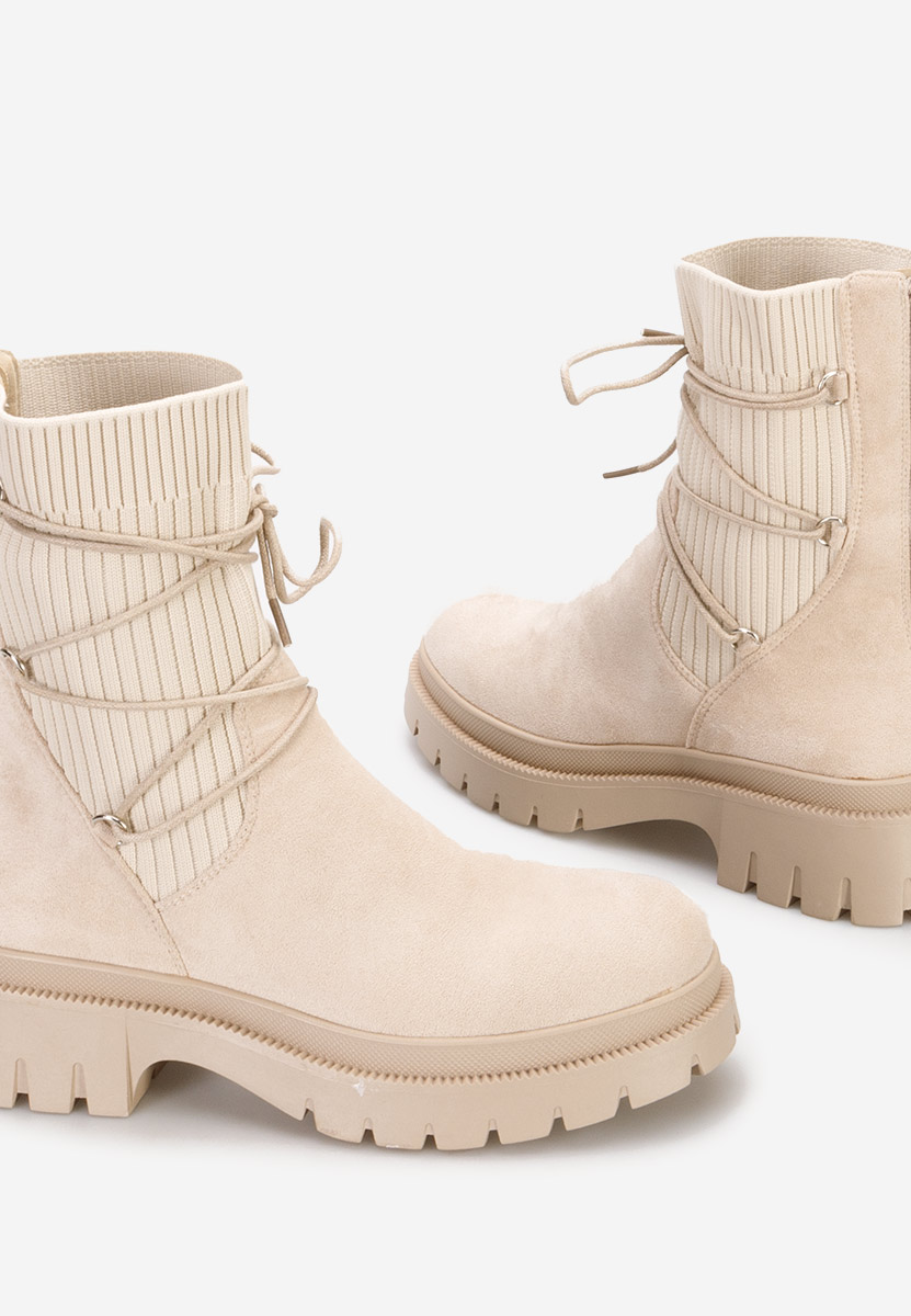 Дамски боти Arlene бежов