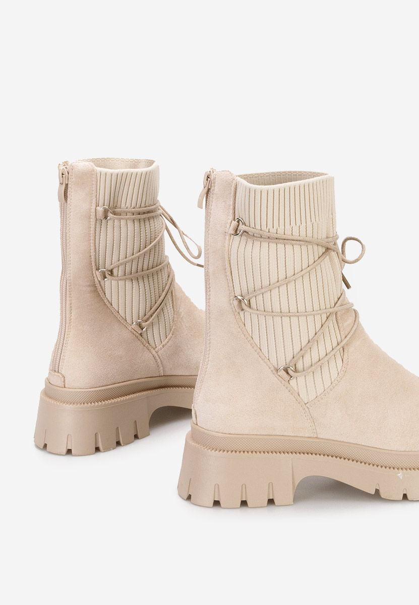 Дамски боти Arlene бежов