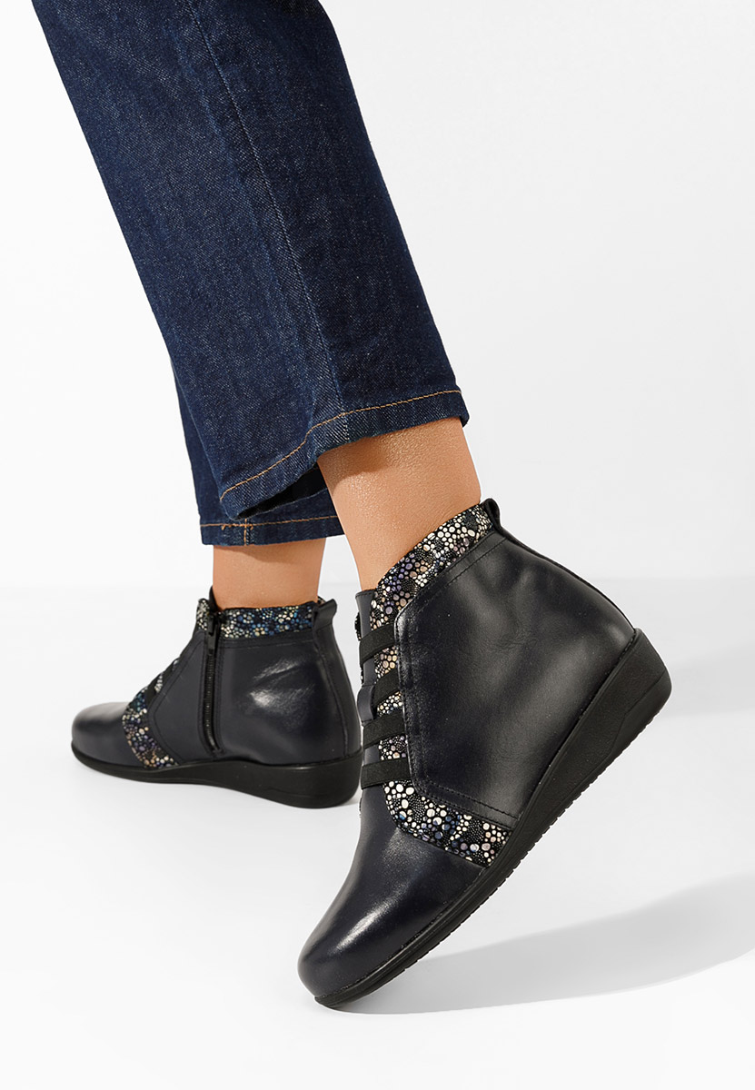 Боти естествена кожа Tashia многоцветен