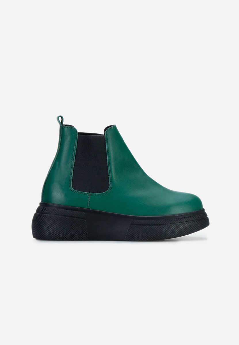 Дамски боти Kisalia зелен
