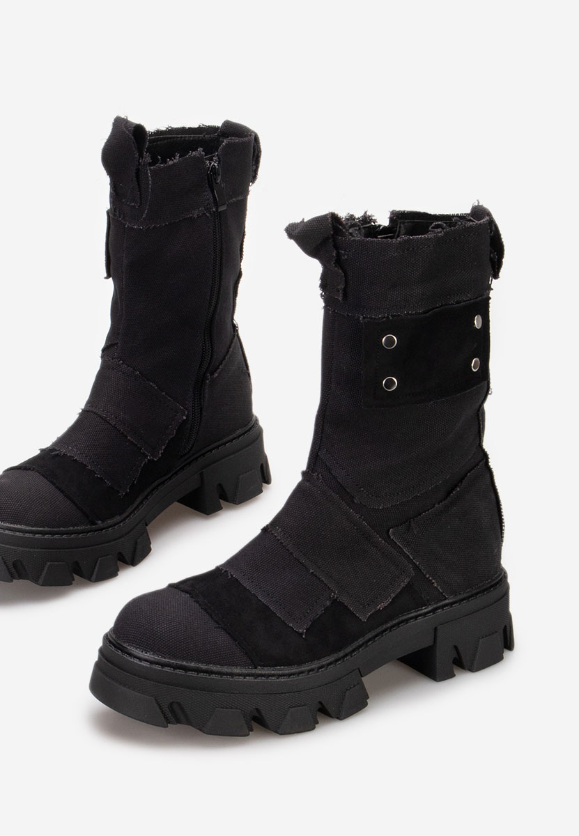 Дамски боти Midvala черен