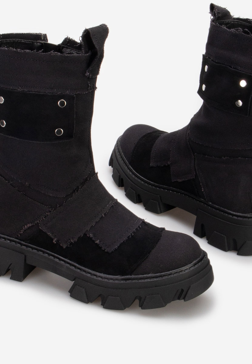 Дамски боти Midvala черен