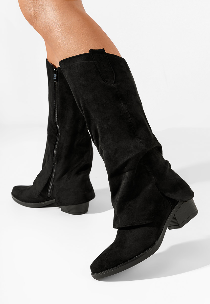 Чизми на ток Chandana черен