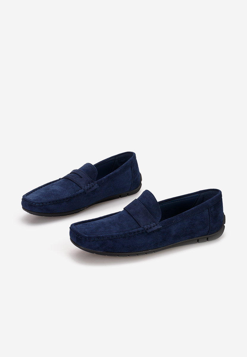 Мъжки мокасини Morris син