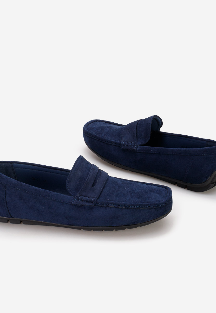 Мъжки мокасини Morris син