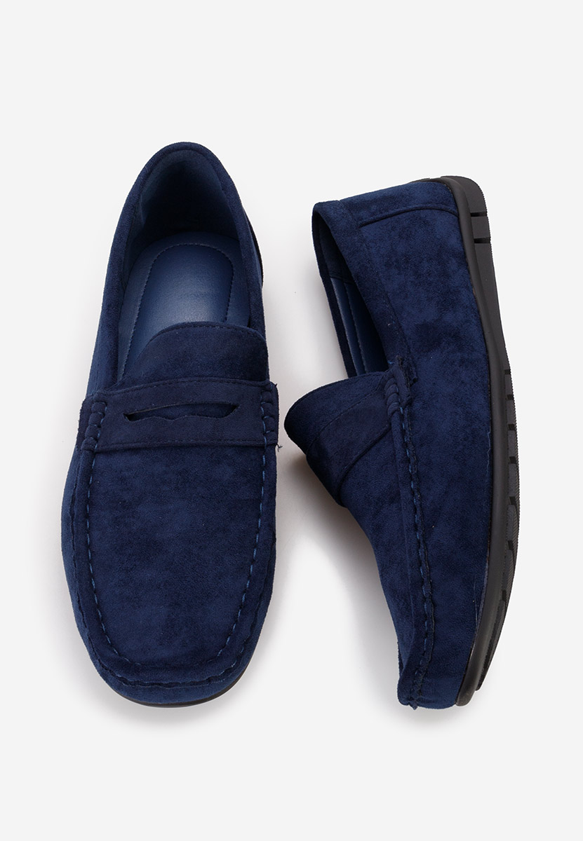 Мъжки мокасини Morris син