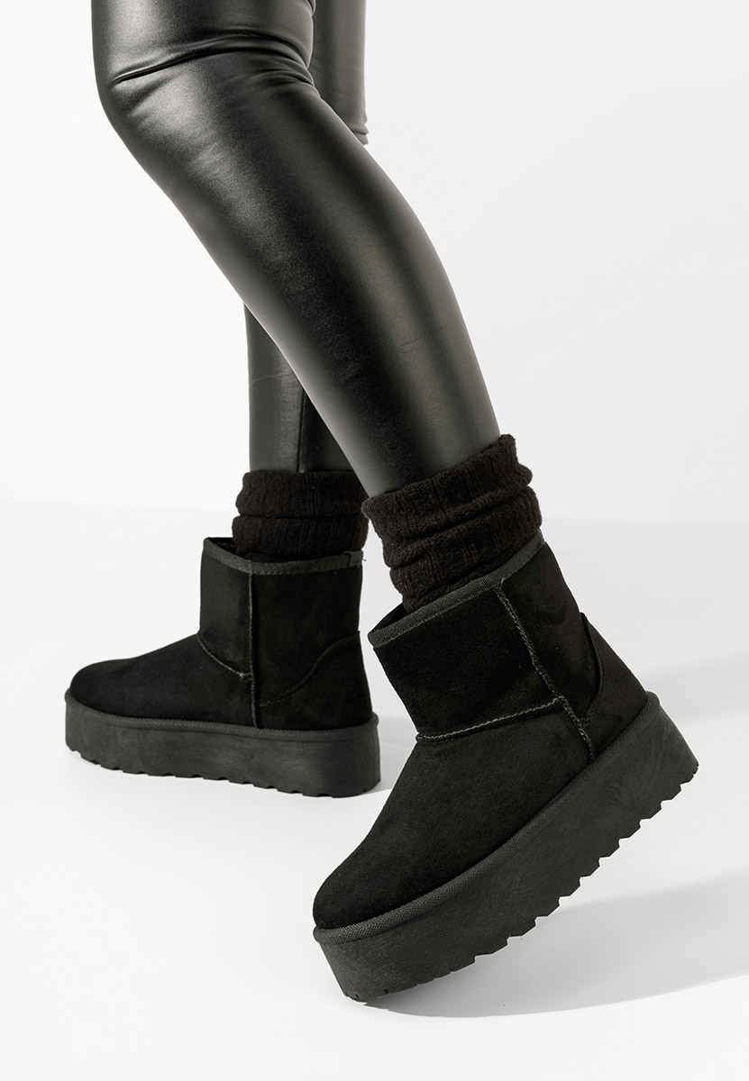 Чизми на платформа Zadra V6 черен Чизми на платформа Zadra V6 черен